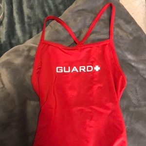 One Piece Lifeguard Swimsuit